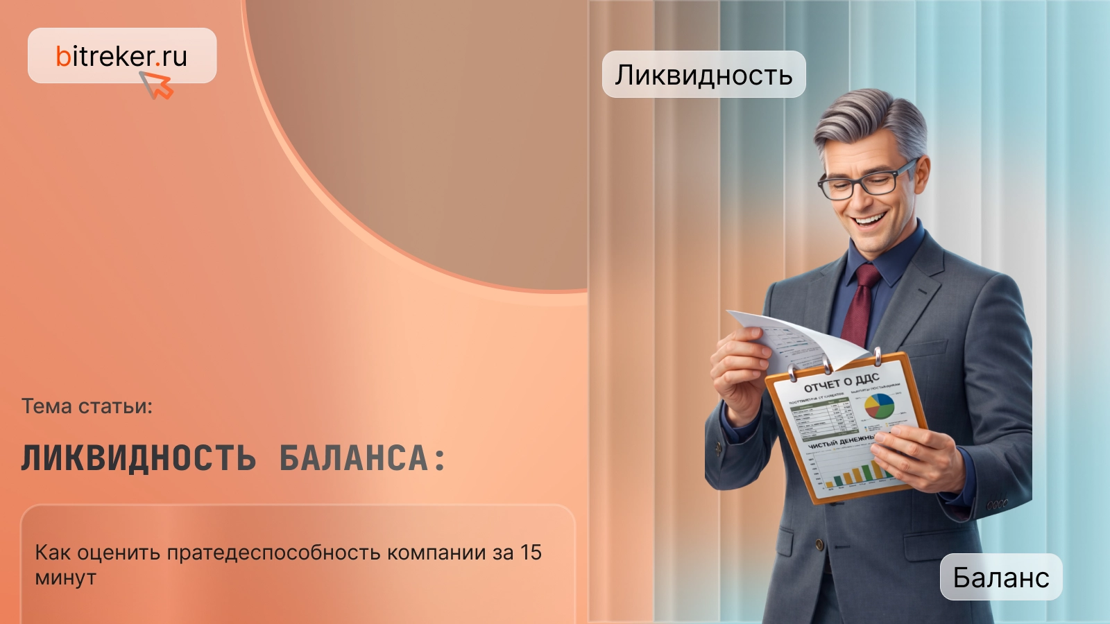 Ликвидность баланса: как оценить платежеспособность компании за 15 минут
