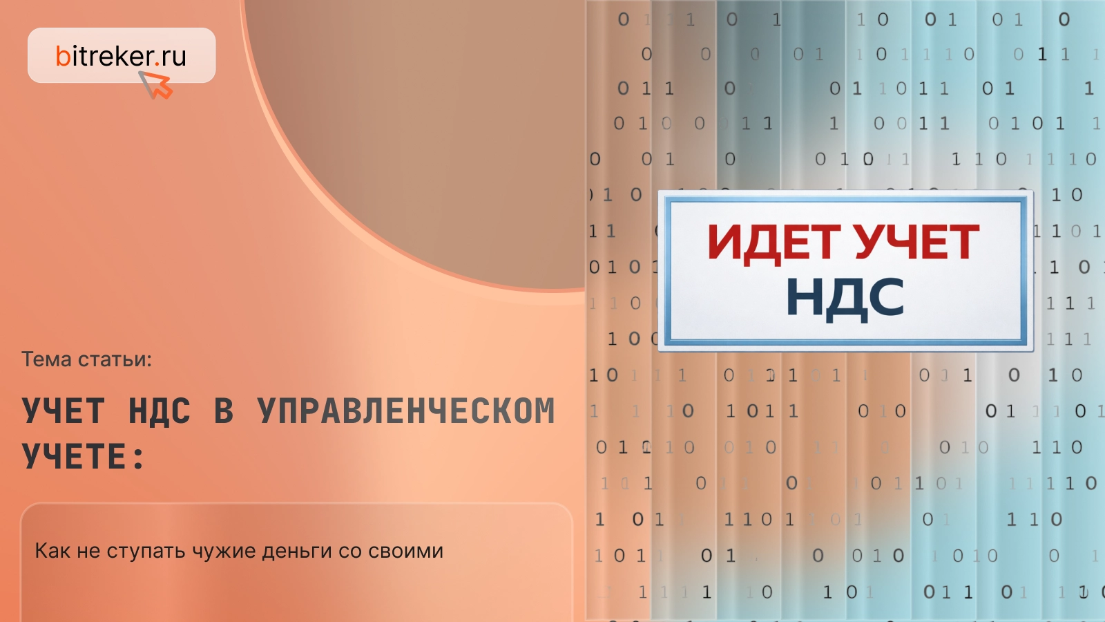 Учет НДС в управленческом учете: как не спутать чужие деньги со своими
