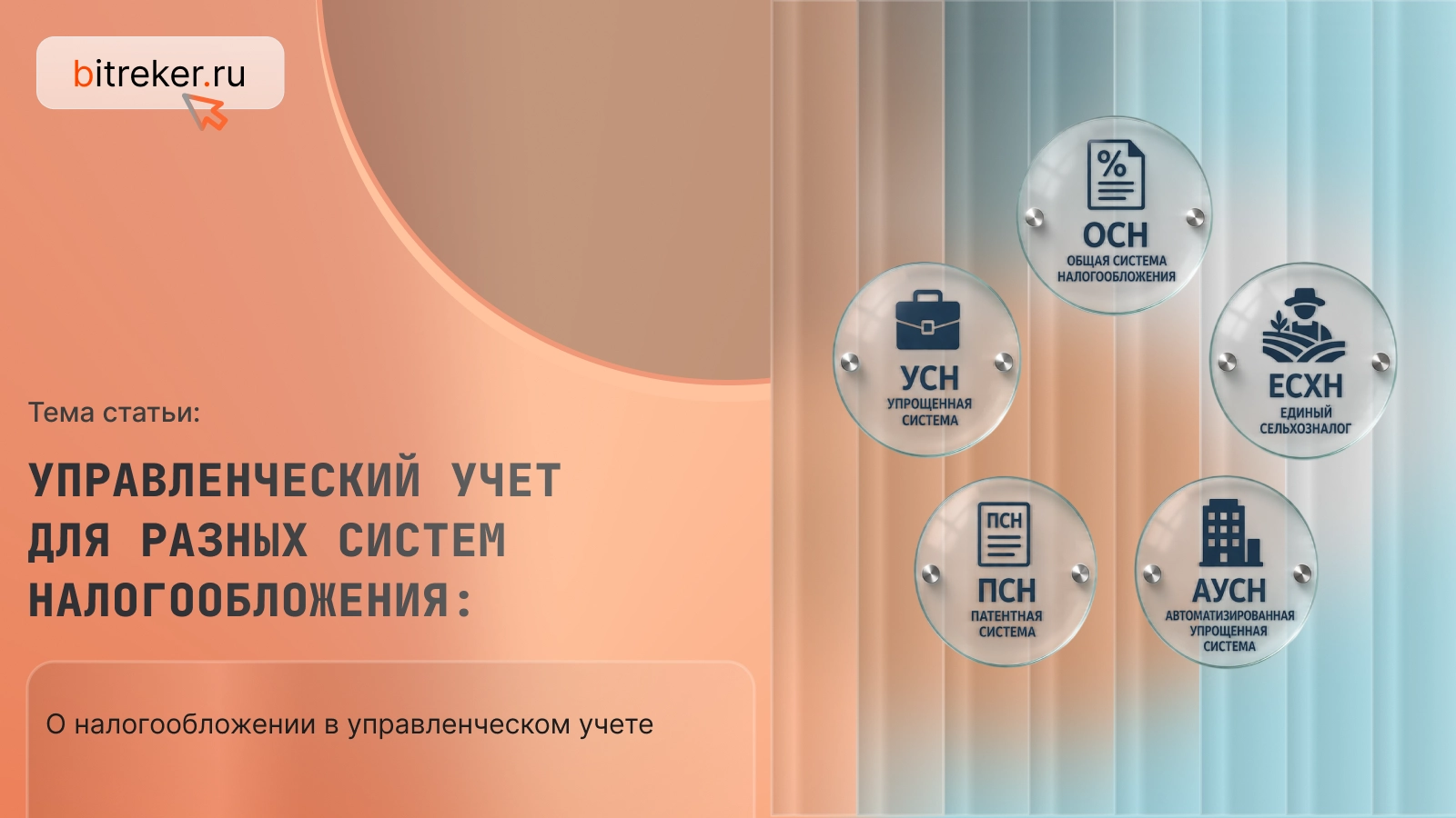 Управленческий учет для разных систем налогообложения: как не сойти с ума, совмещая режимы