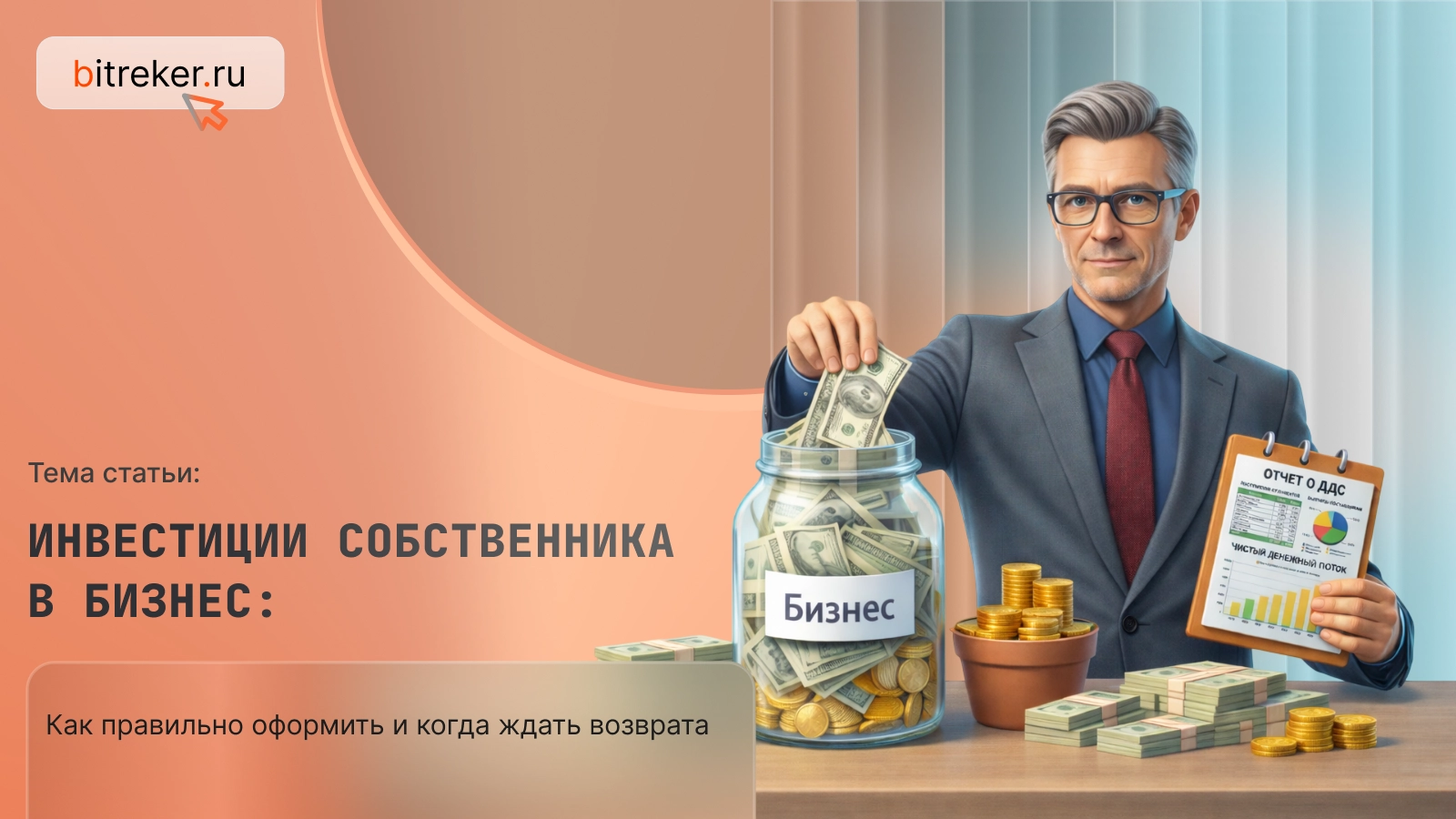 Инвестиции собственника в бизнес: как правильно оформить и когда ждать возврата