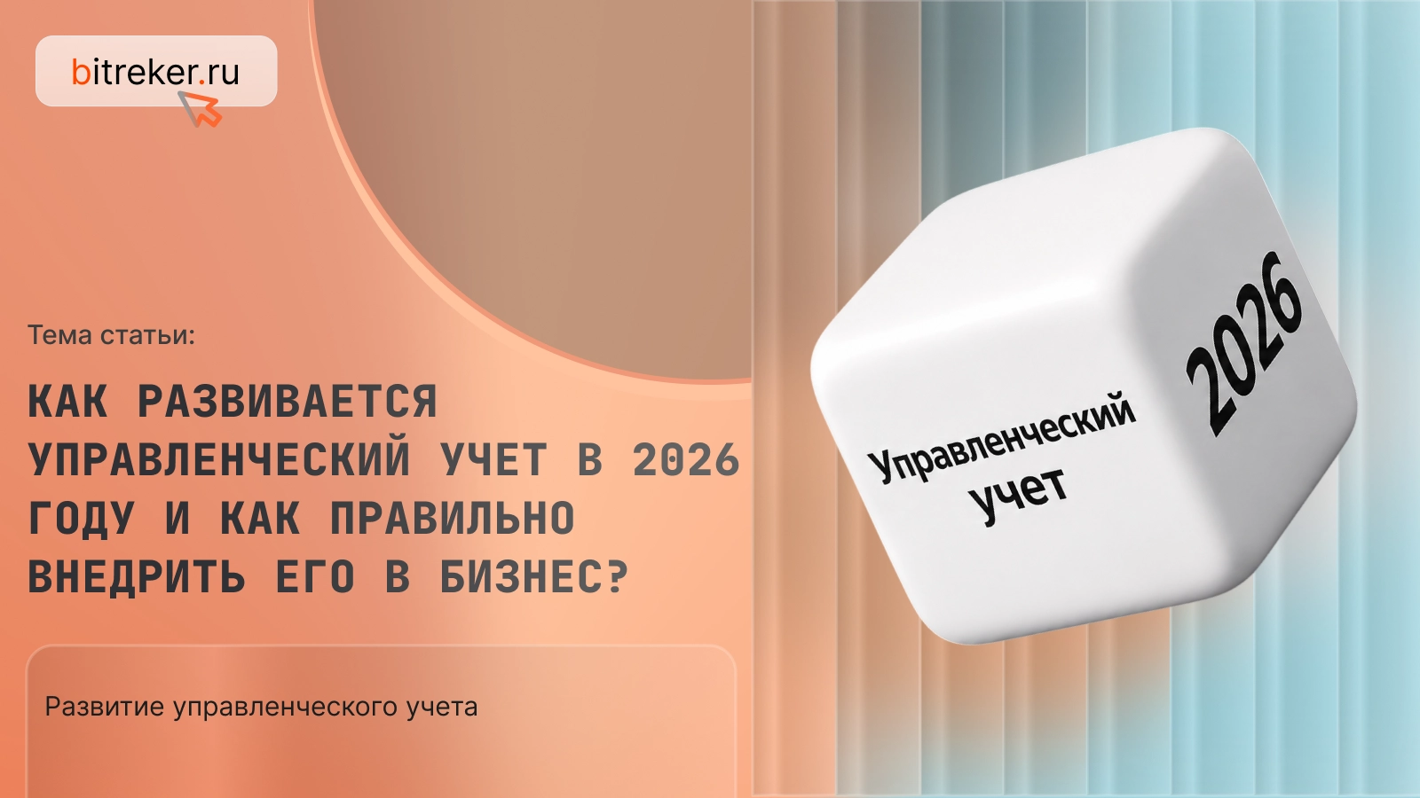 Как развивается управленческий учет в 2026 году и как правильно внедрить его в бизнес?